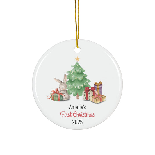 Personalized Christmas Ornament | Custom First Christmas Ornament | Personalized Tree Ornament 008