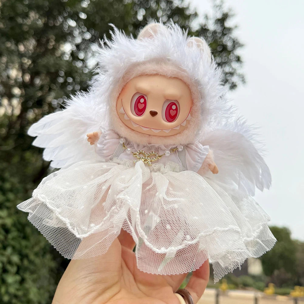 Labubu clothes | Devil outfit, angel costume, bat outfit | Sets and accessories for Halloween