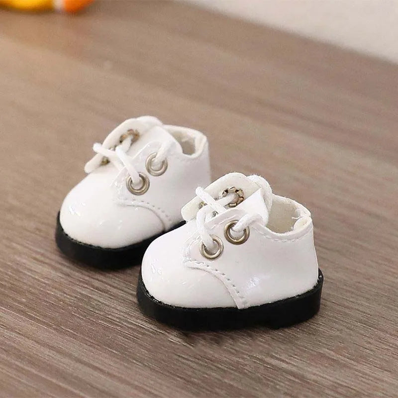 PU Leather Shoes for 17cm Dolls Labubu | Shoes, Boots, Sneakers, Canvas