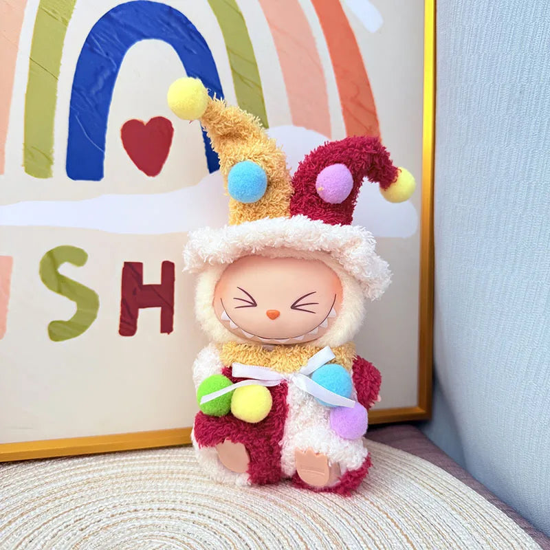 Labubu Clothes Plush | 15-17 cm Dolls Animals Costumes | Cute Labubu outfit