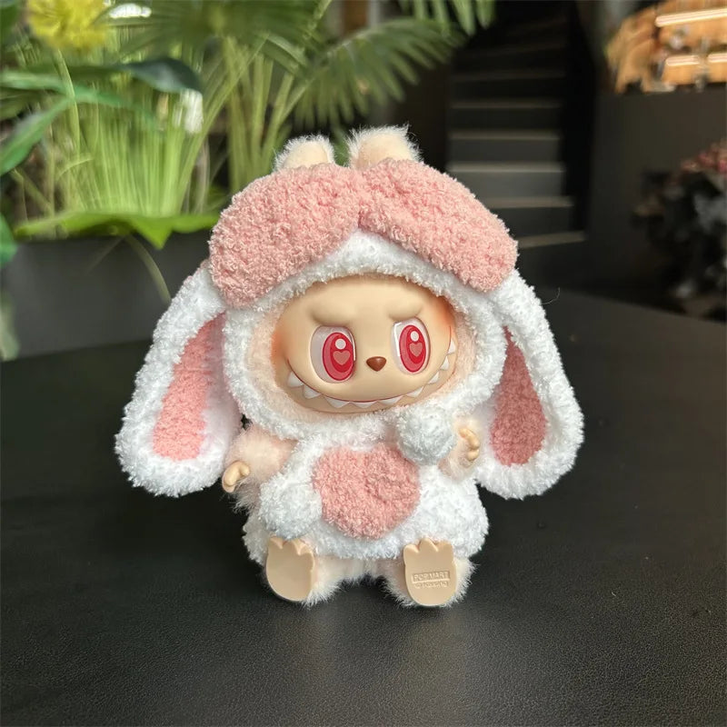 Labubu Clothes Plush | 15-17 cm Dolls Animals Costumes | Cute Labubu outfit