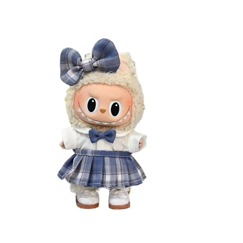 Labubu clothing | Elegant set of skirt and shirt |  Labubu outfit