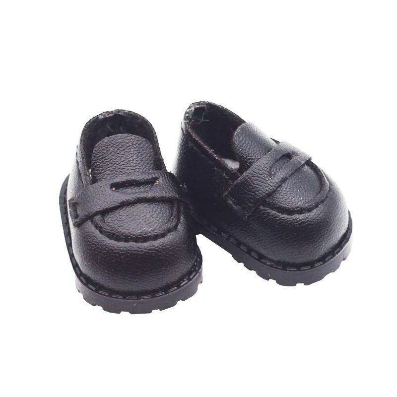 PU Leather Shoes for 17cm Dolls Labubu | Shoes, Boots, Sneakers, Canvas