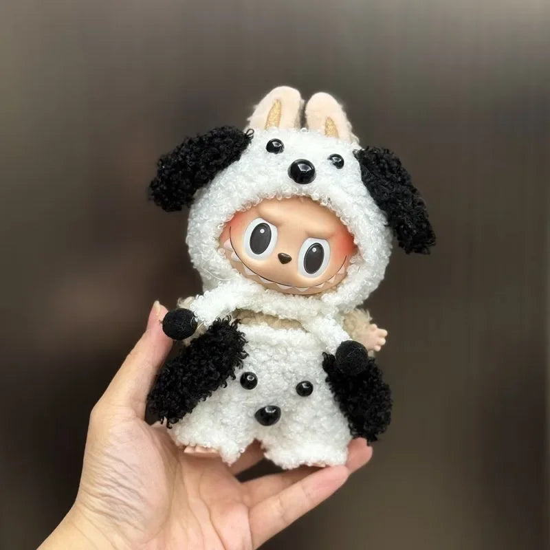 Labubu Clothes Plush | 15-17 cm Dolls Animals Costumes | Cute Labubu outfit