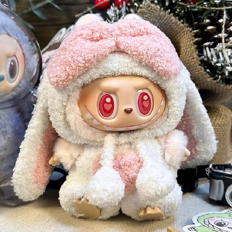 Labubu Clothes Plush | 15-17 cm Dolls Animals Costumes | Cute Labubu outfit