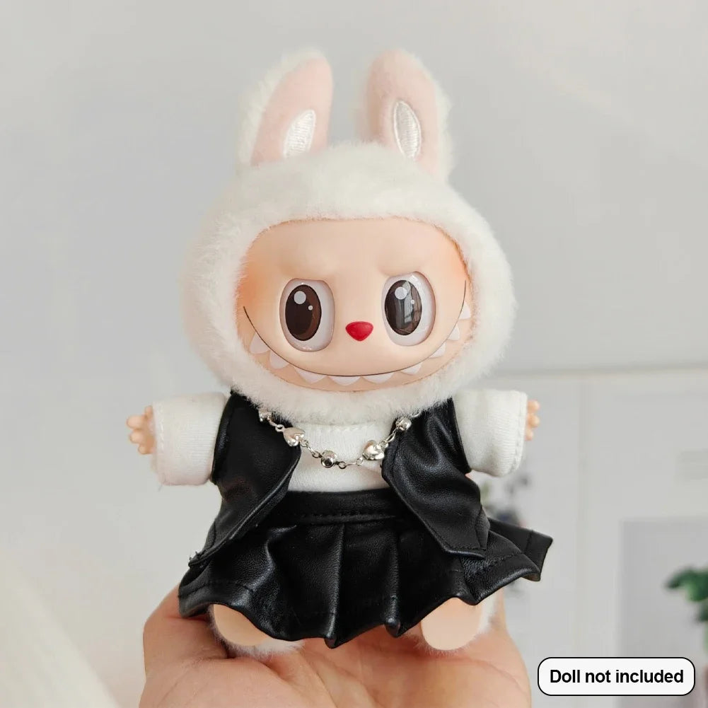 15-17cm Labubu Dolls Clothes | Stylish Labubu Outfit and Accessories
