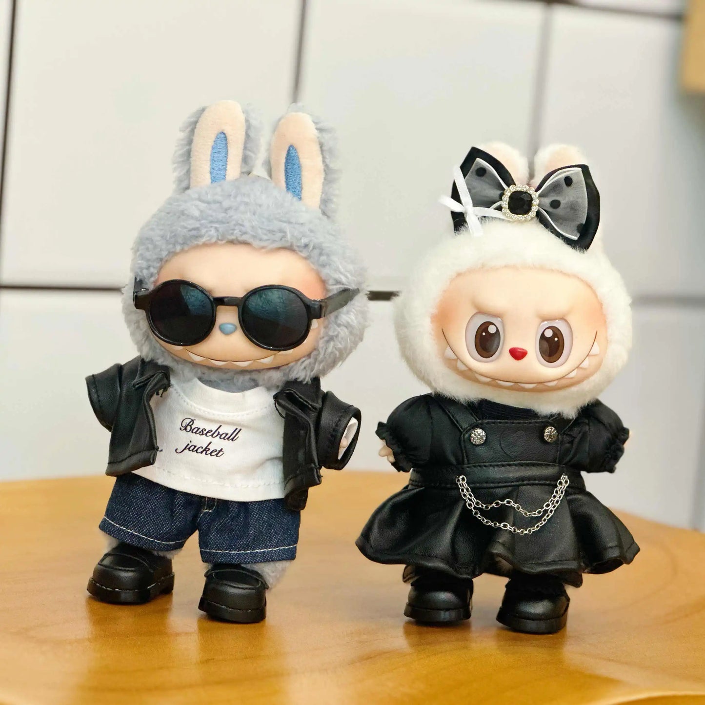 15-17cm Labubu Dolls Clothes | Stylish Labubu Outfit and Accessories