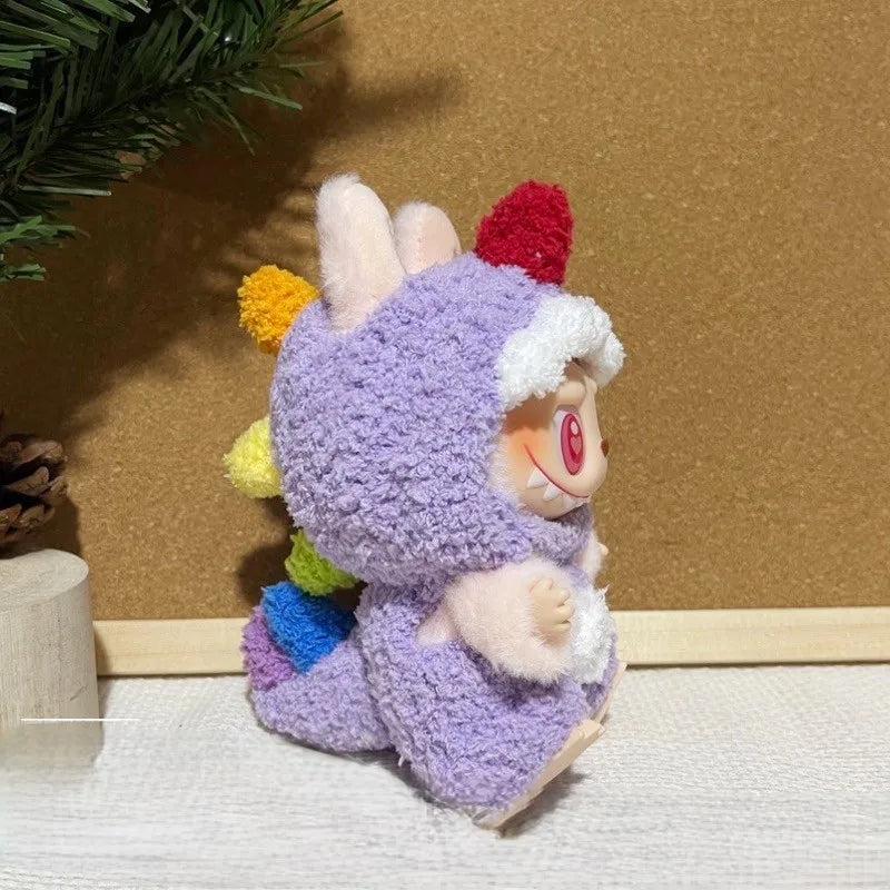 Labubu Clothes Plush | 15-17 cm Dolls Animals Costumes | Cute Labubu outfit