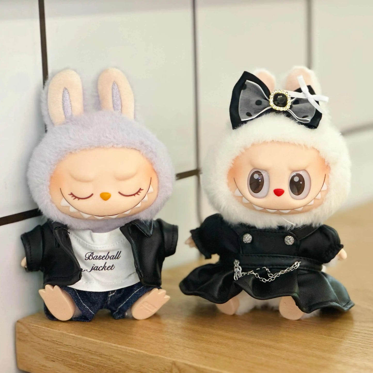 15-17cm Labubu Dolls Clothes | Stylish Labubu Outfit and Accessories