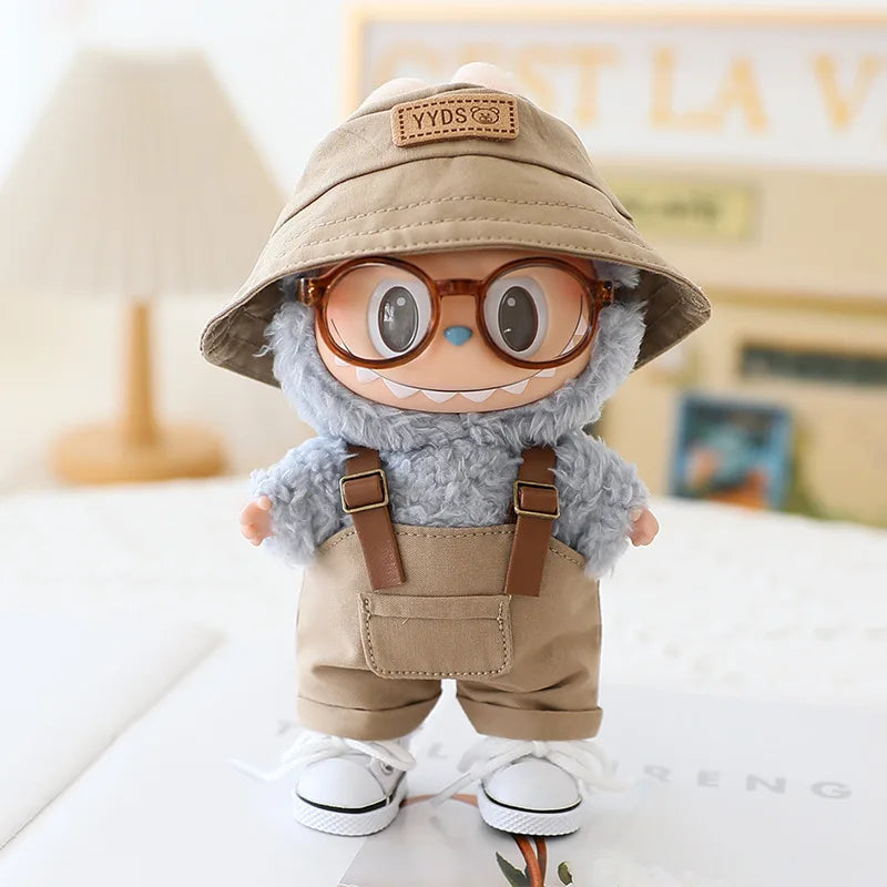 PU Leather Shoes for 17cm Dolls Labubu | Shoes, Boots, Sneakers, Canvas