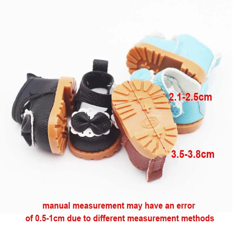 PU Leather Shoes for 17cm Dolls Labubu | Shoes, Boots, Sneakers, Canvas