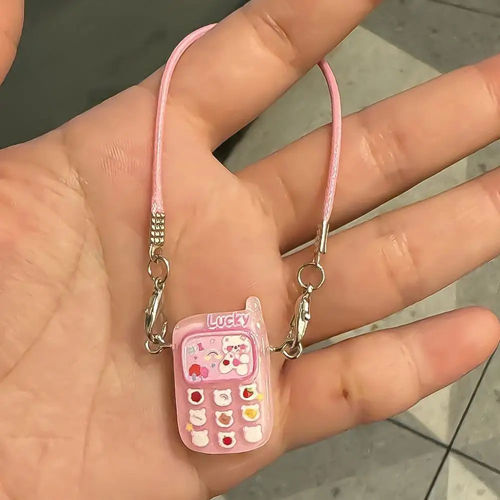 Labubu Accessories | Mini Mobile Phone Pendant | Labubu milk bottle, waterbottle