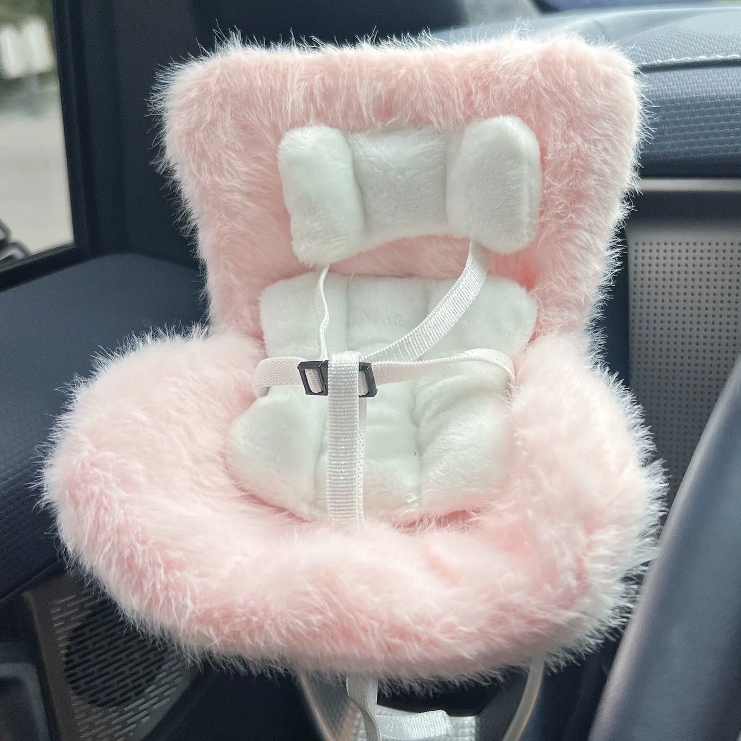 Labubu accessories | 2 in 1 Car Safety Seat and Office Chair for 17cm Doll
