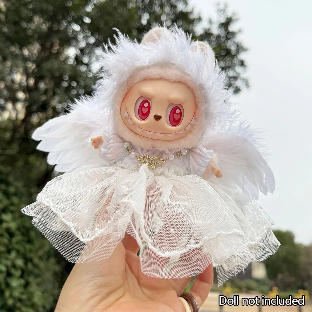 Labubu clothes | Devil outfit, angel costume, bat outfit | Sets and accessories for Halloween