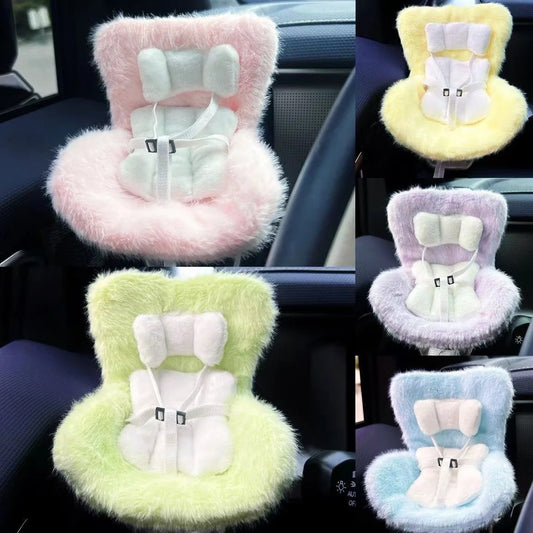 Labubu accessories | 2 in 1 Car Safety Seat and Office Chair for 17cm Doll