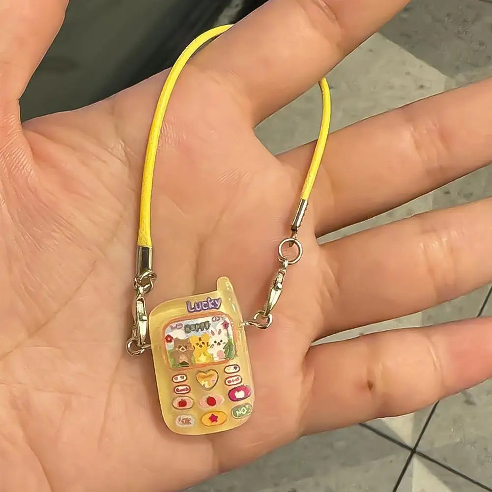 Labubu Accessories | Mini Mobile Phone Pendant | Labubu milk bottle, waterbottle
