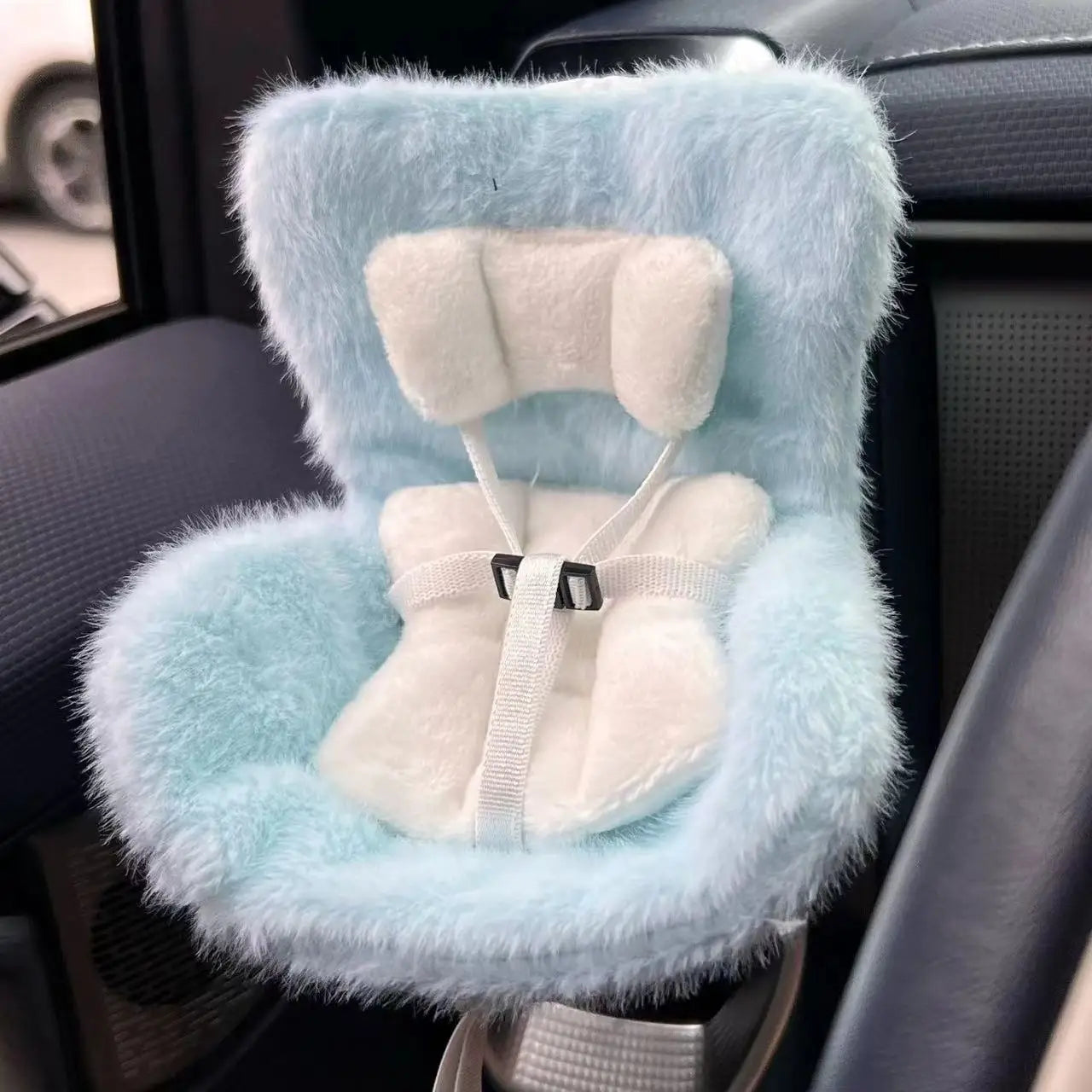 Labubu accessories | 2 in 1 Car Safety Seat and Office Chair for 17cm Doll
